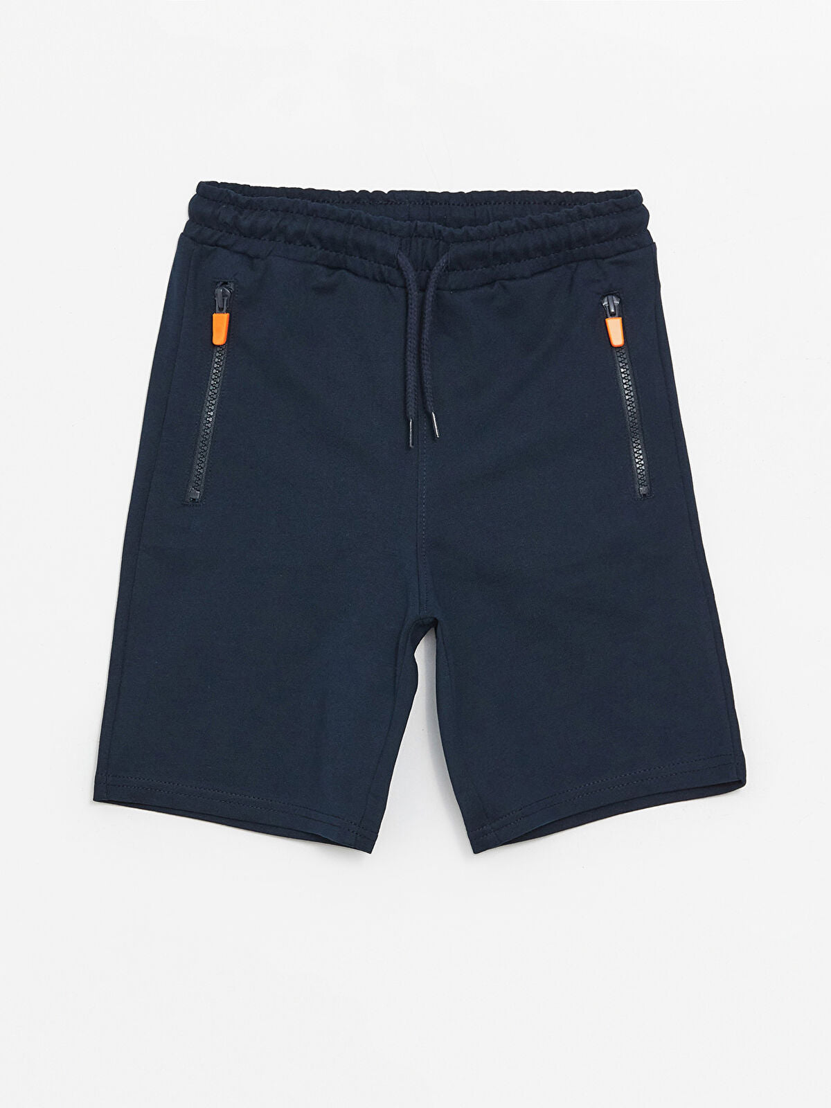 Lacivert Beli Lastikli Basic Erkek Çocuk Şort