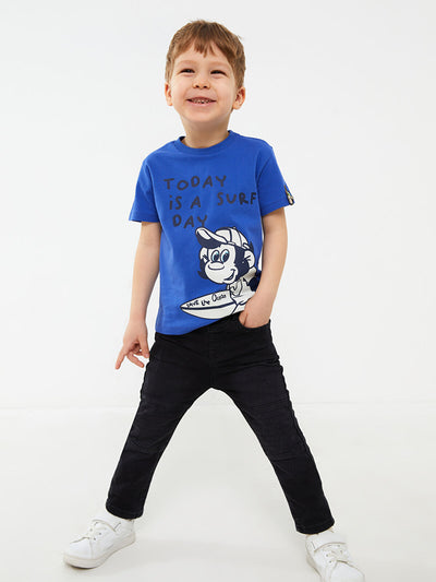 Antrasit Basic Erkek Bebek Jean Pantolon