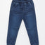 İndigo Beli Lastikli Basic Erkek Bebek Jean Pantolon