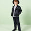 Siyah Basic Erkek Bebek Jean Pantolon