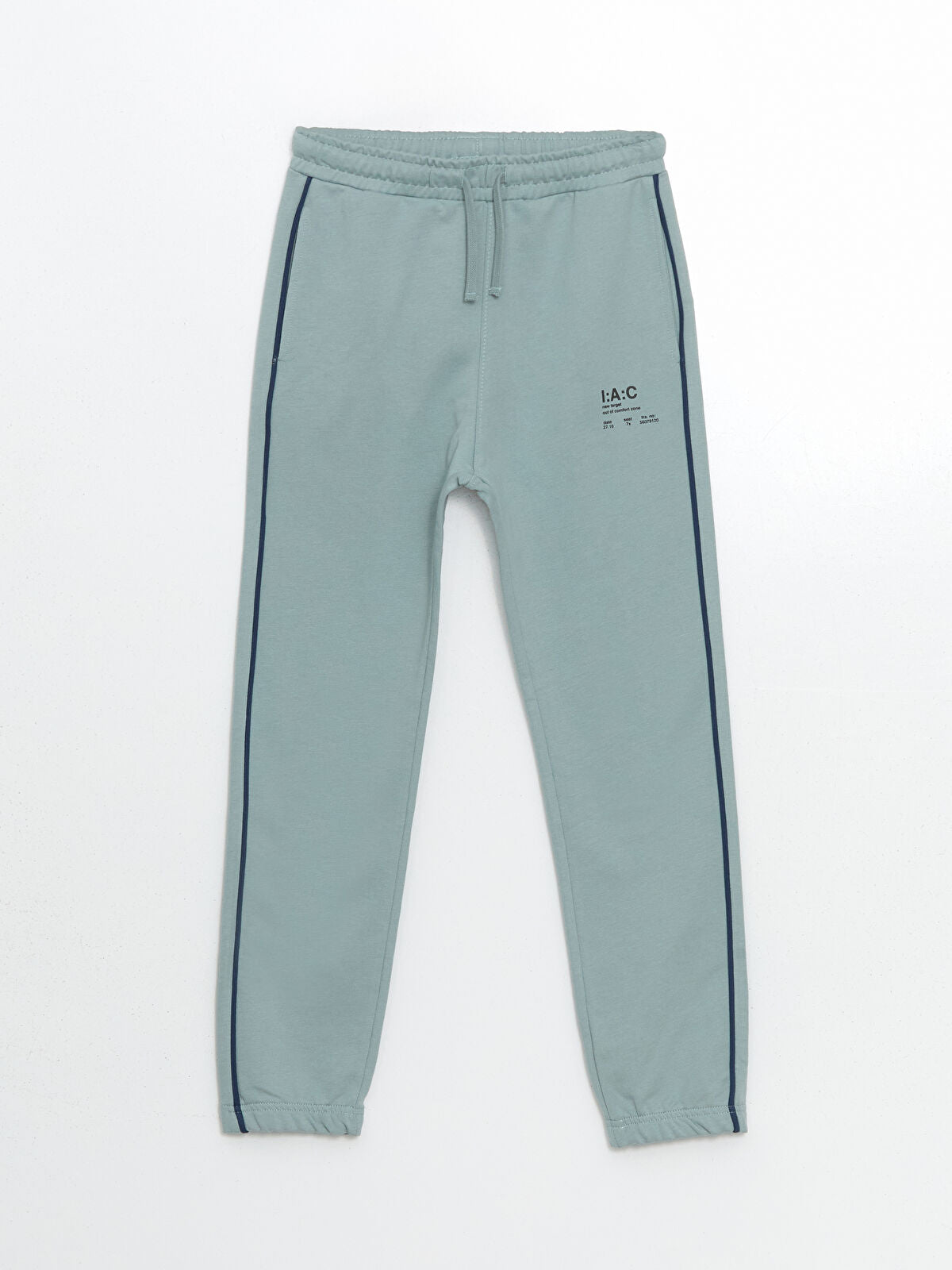 Mavi Beli Lastikli Erkek Çocuk Jogger  Eşofman Altı