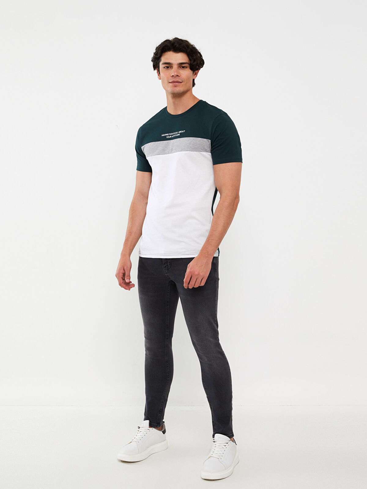Antrasit 760 Skinny Fit Erkek Jean Pantolon