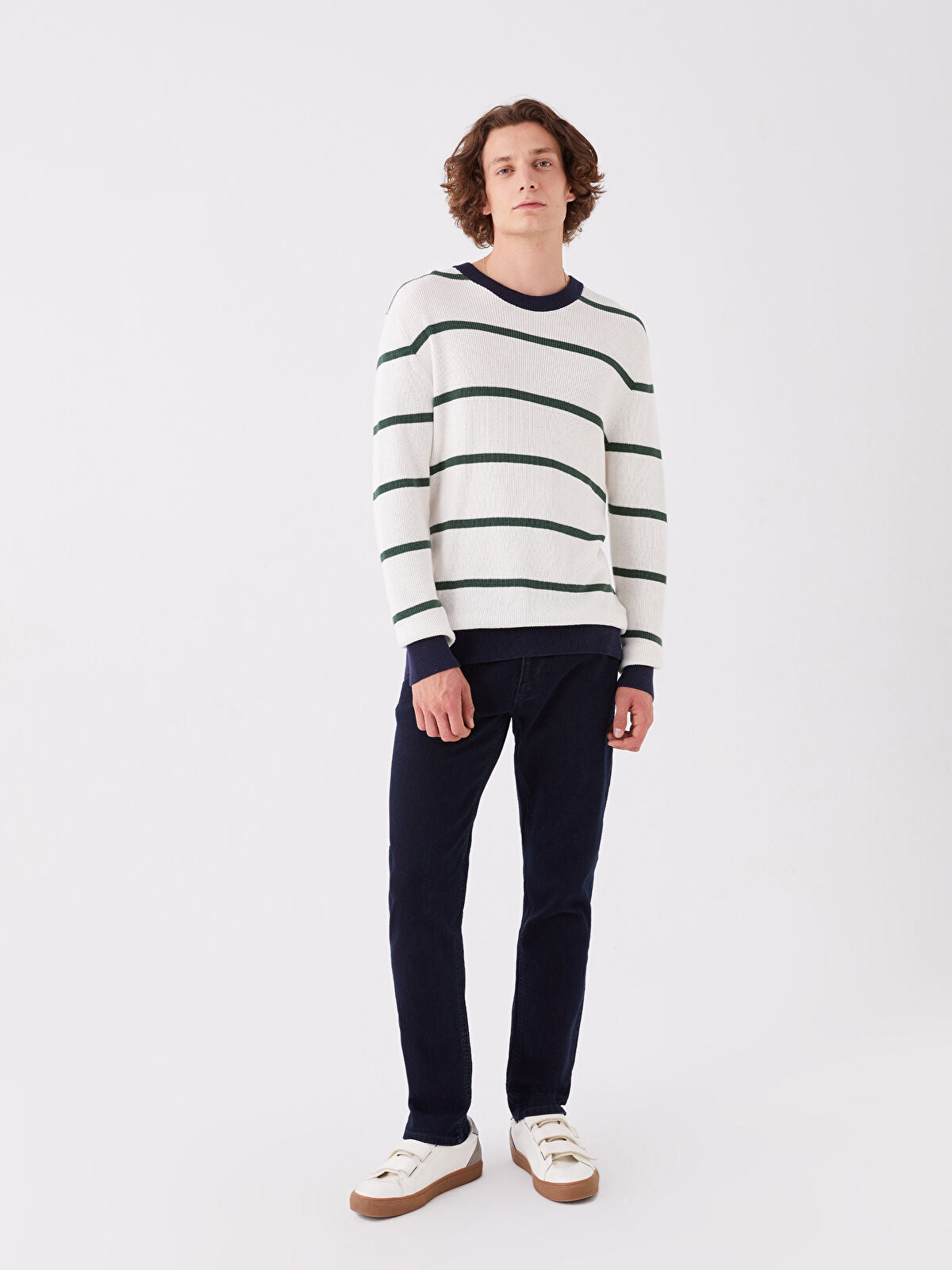 İndigo Slim Fit Erkek Jean Pantolon