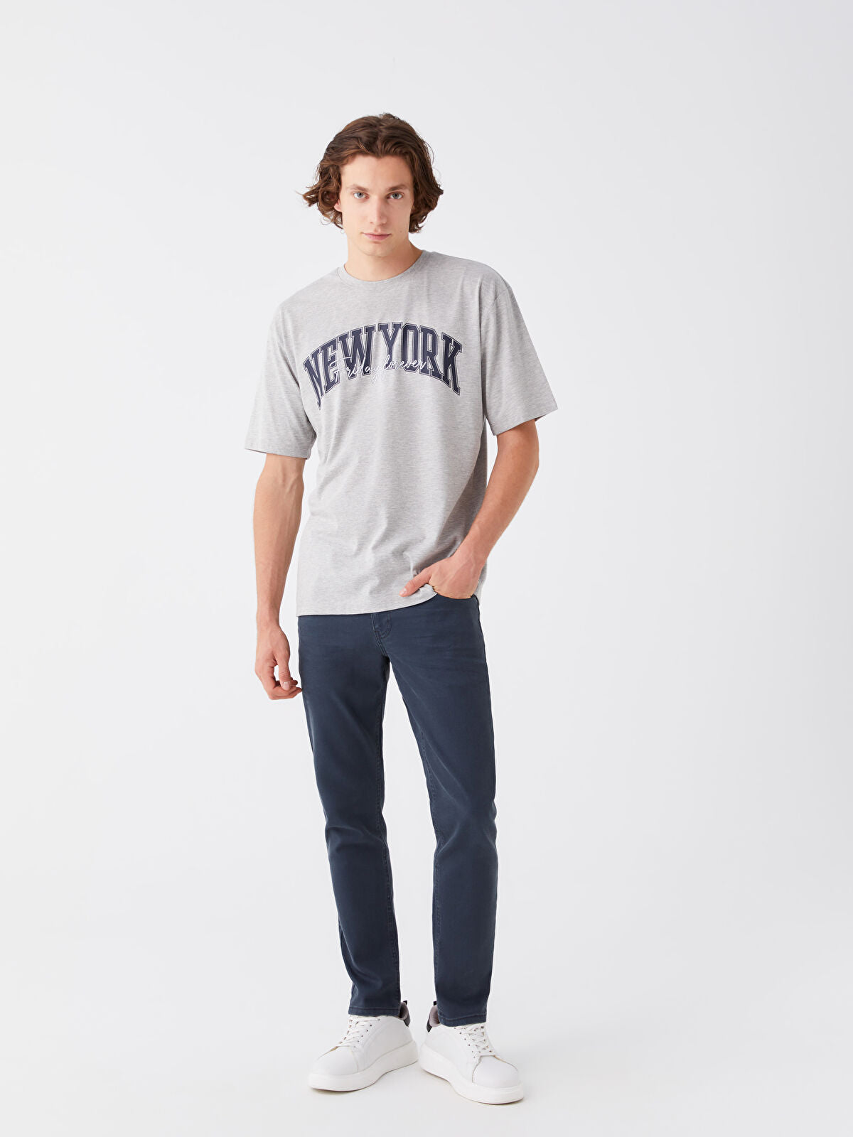 Yeşil 750 Slim Fit Erkek Jean Pantolon