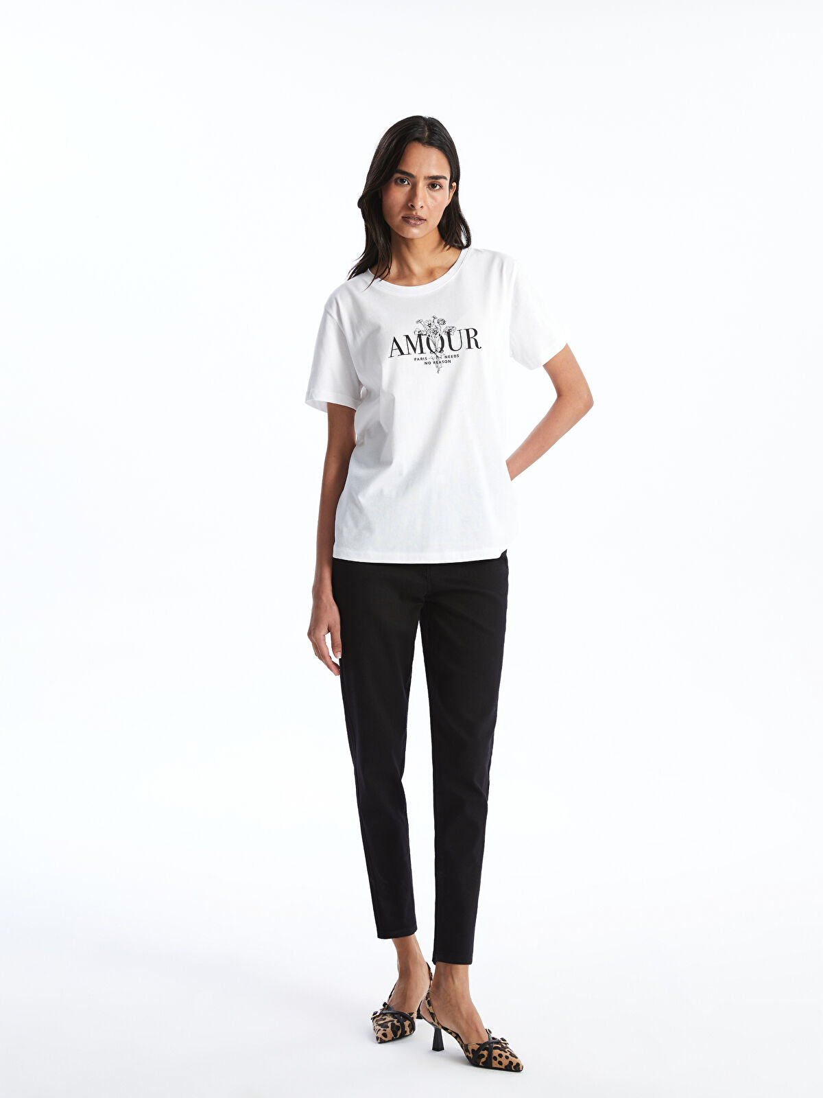 Siyah Slim Fit Kadın Jean Pantolon
