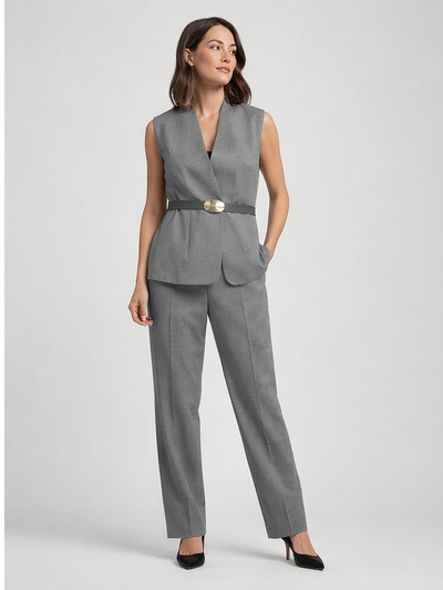 Gold Carino Vizon Klasik Blazer Takım