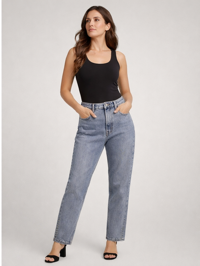 Xlove Açık Mavi Cep Ve Paça Taşlı Jean Pantolon